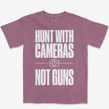 Cameras Not Guns Heavyweight Tee
