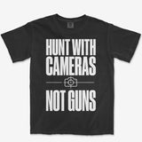 Cameras Not Guns Tee