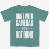 Cameras Not Guns Heavyweight Tee