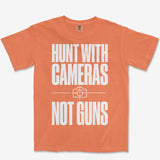 Cameras Not Guns Heavyweight Tee