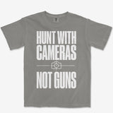 Cameras Not Guns Heavyweight Tee
