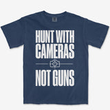 Cameras Not Guns Heavyweight Tee