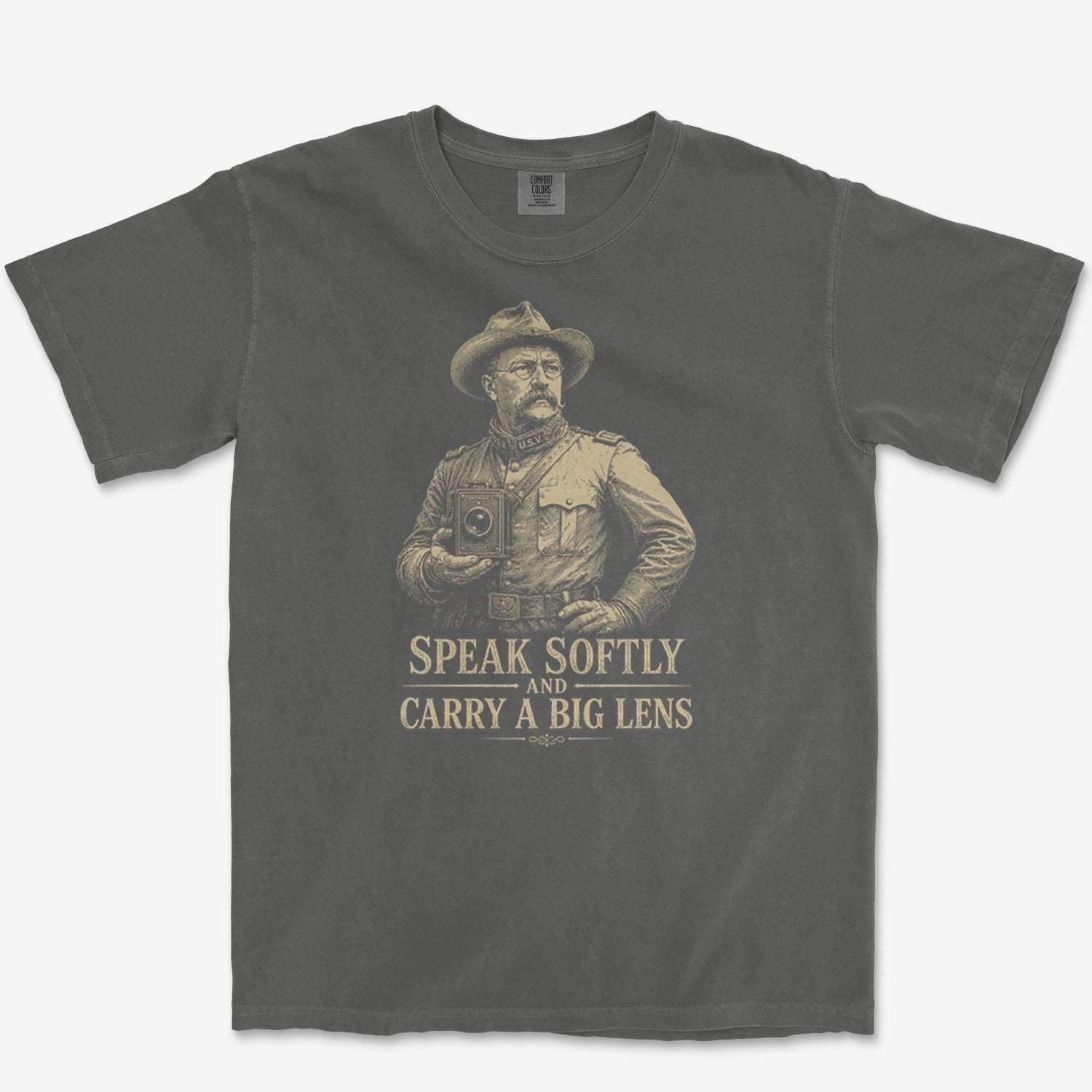 Carry A Big Lens Heavyweight Tee
