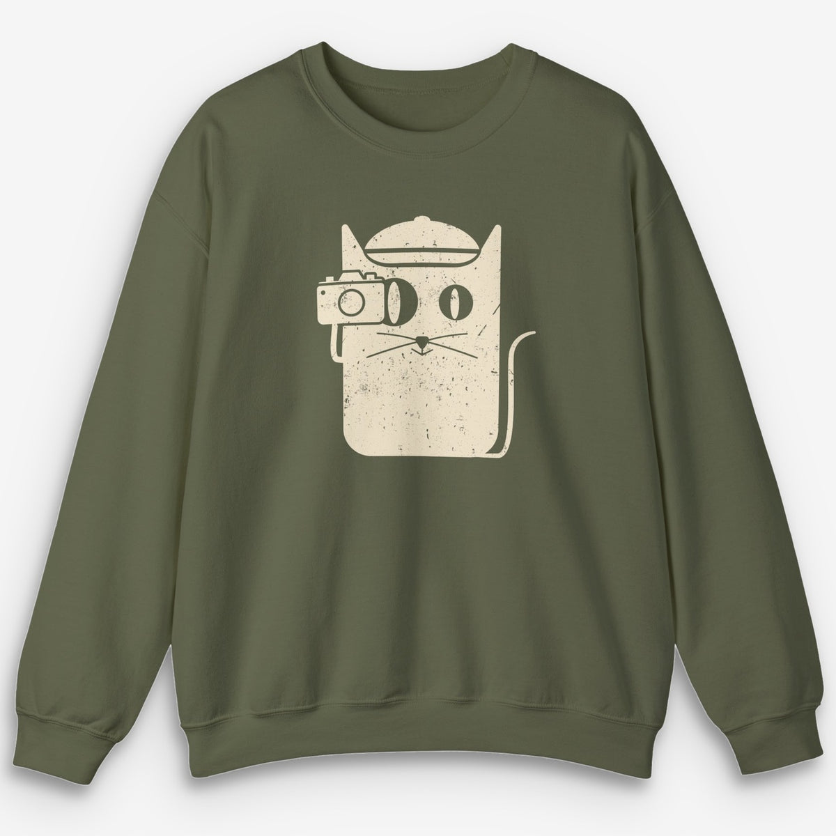 Cat Camera Sweatshirt