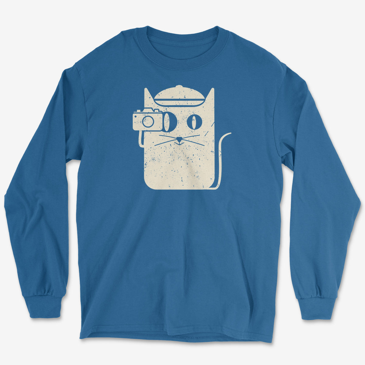 Cat Camera Long Sleeve Tee