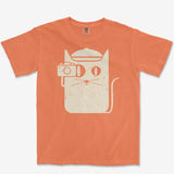 Cat Camera Heavyweight Tee