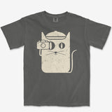 Cat Camera Heavyweight Tee