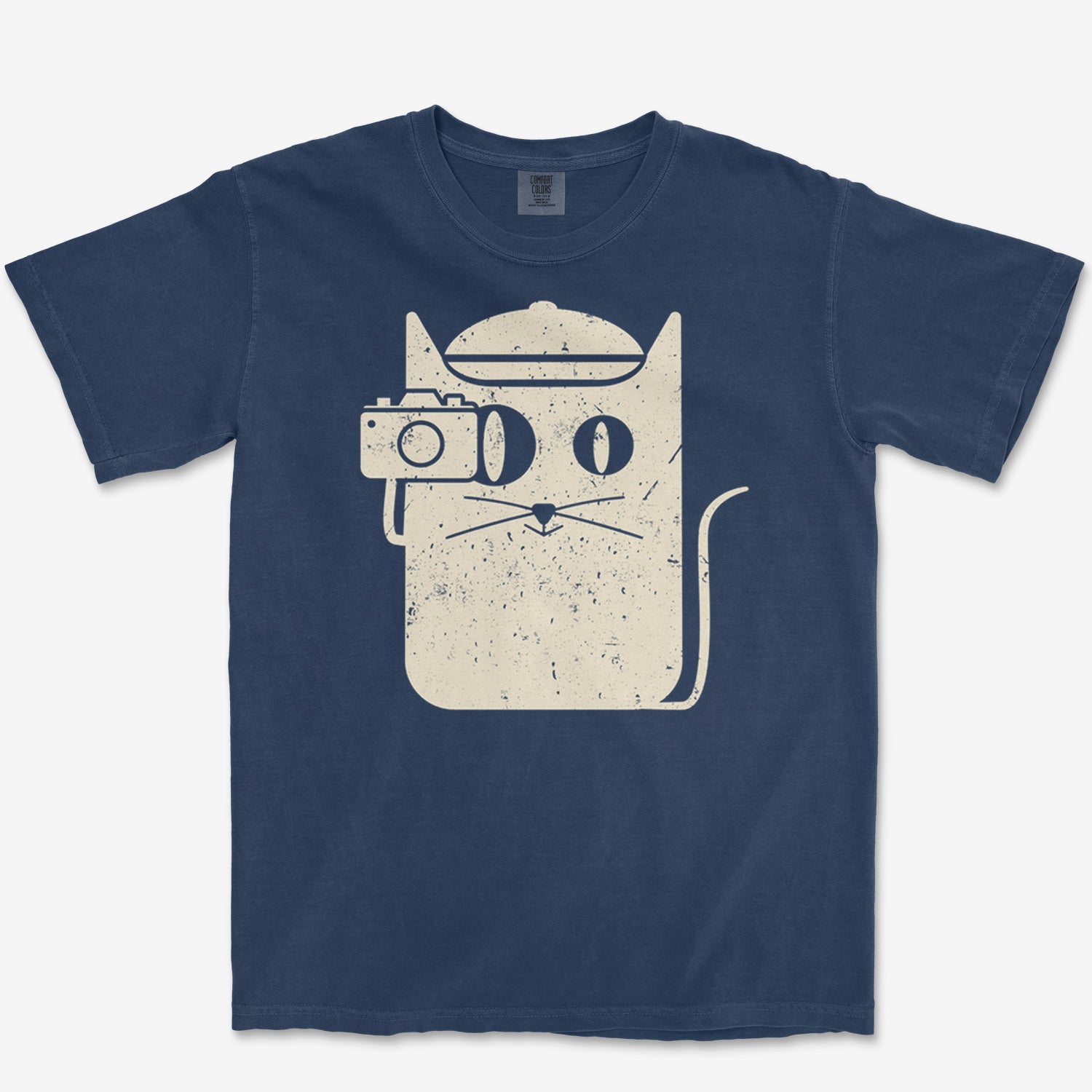 Cat Camera Heavyweight Tee