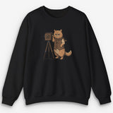 Cat Photographer Sweatshirt
