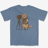 Cat Photographer Heavyweight Tee