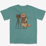 Cat Photographer Heavyweight Tee