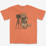 Cat Photographer Heavyweight Tee