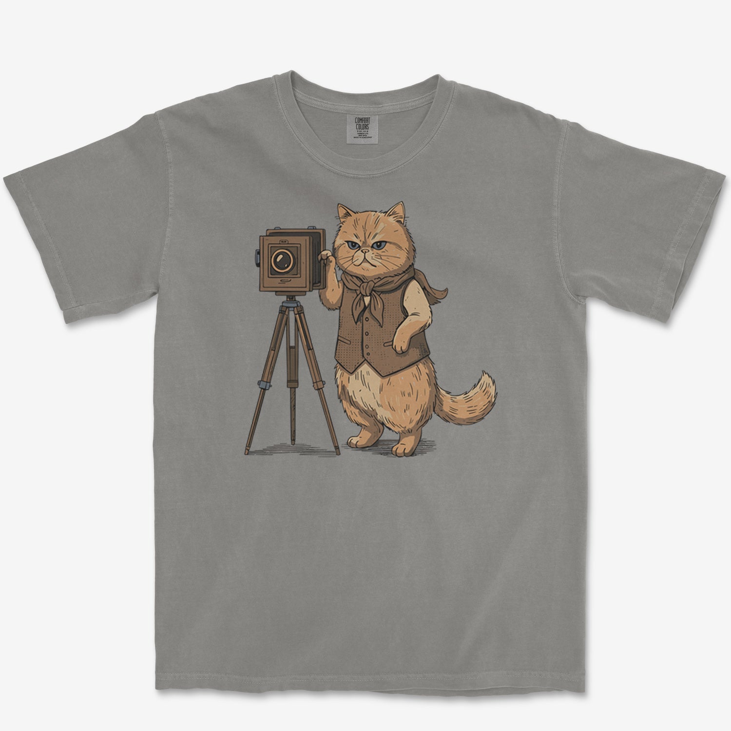 Cat Photographer Heavyweight Tee