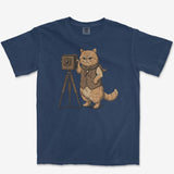Cat Photographer Heavyweight Tee