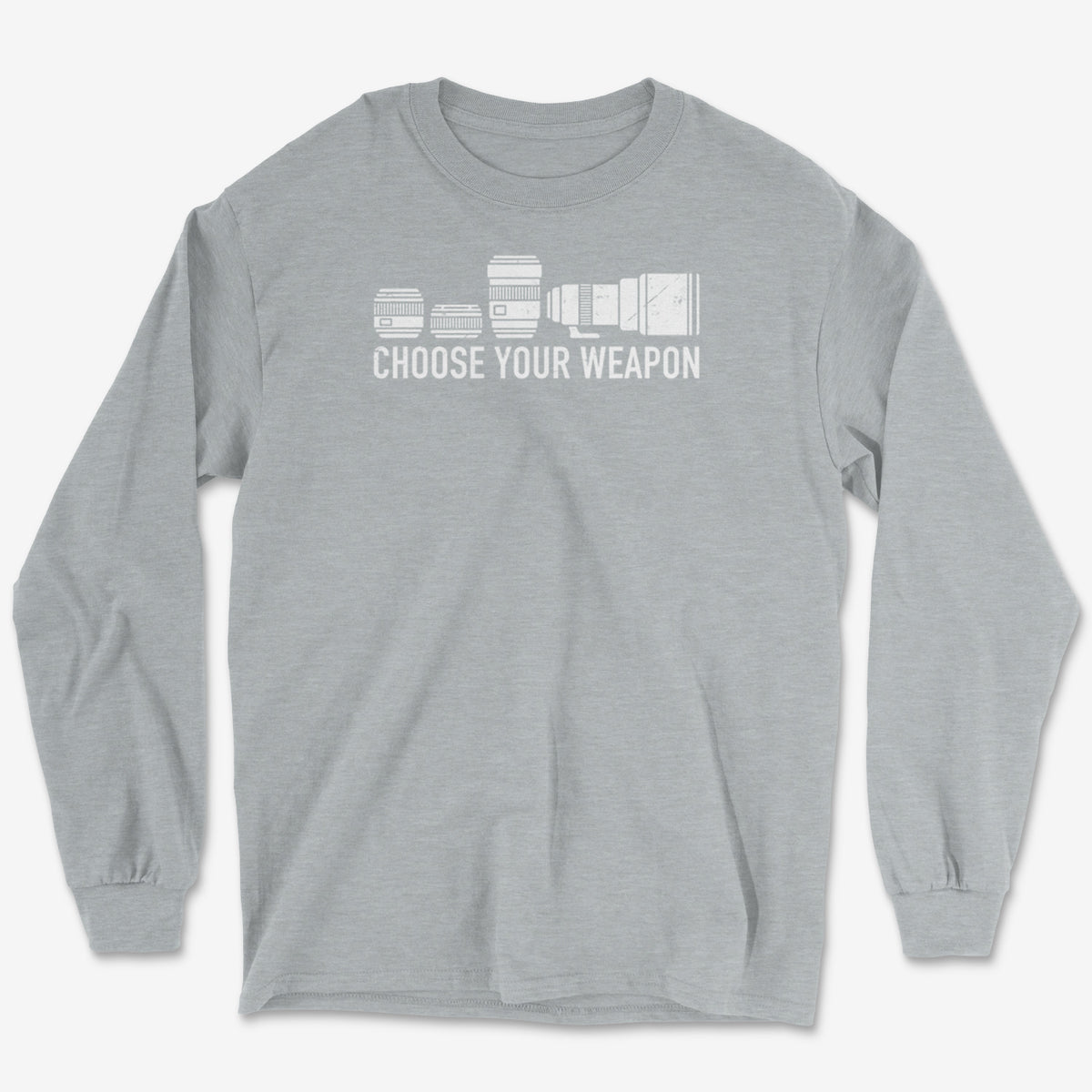 Choose Your Weapon Long Sleeve Tee