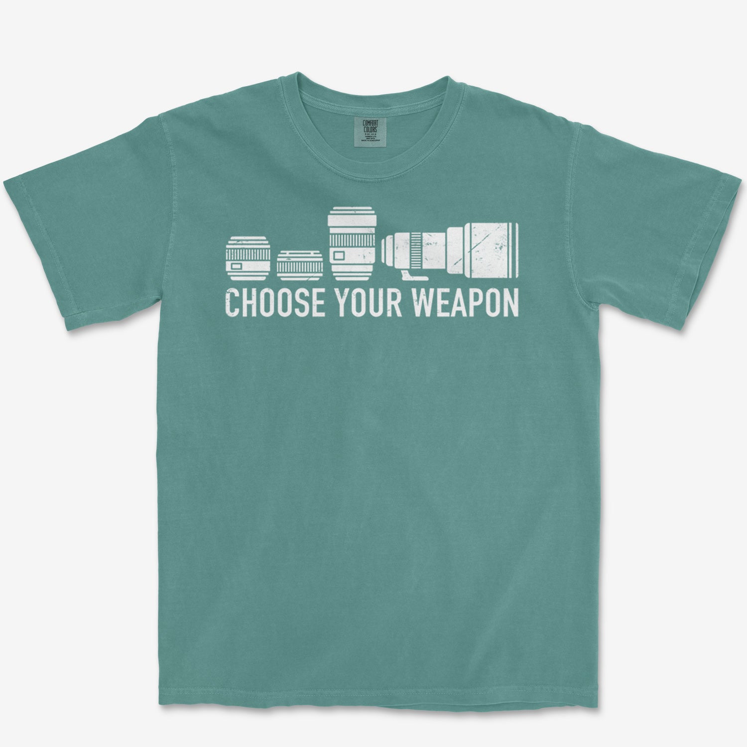 Choose Your Weapon Heavyweight Tee