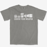 Choose Your Weapon Heavyweight Tee