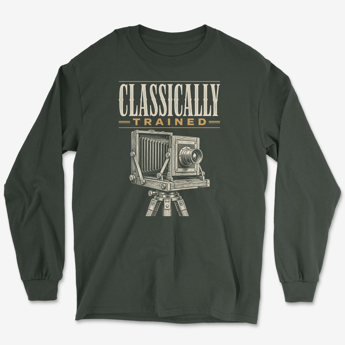Classically Trained Field Camera Long Sleeve Tee