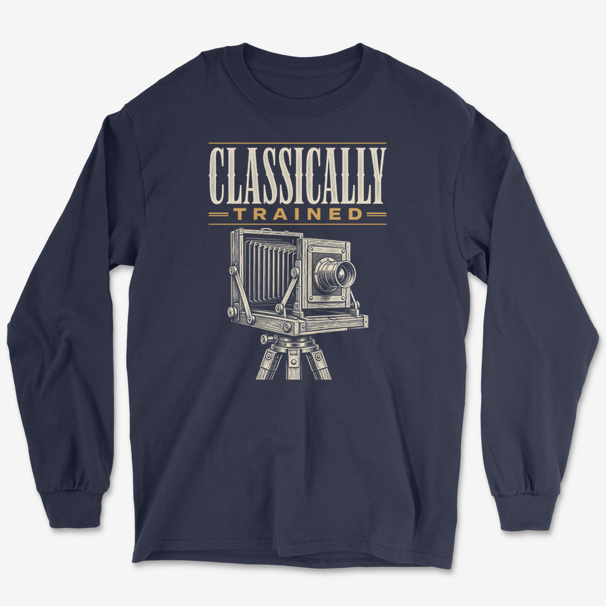 Classically Trained Field Camera Long Sleeve Tee