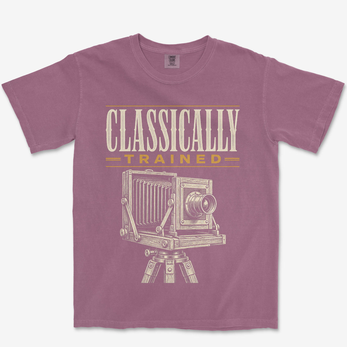 Classically Trained Field Camera Heavyweight Tee