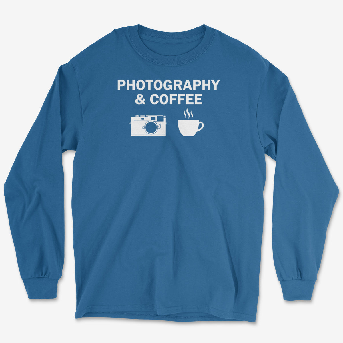 Coffee & Photography Long Sleeve Tee