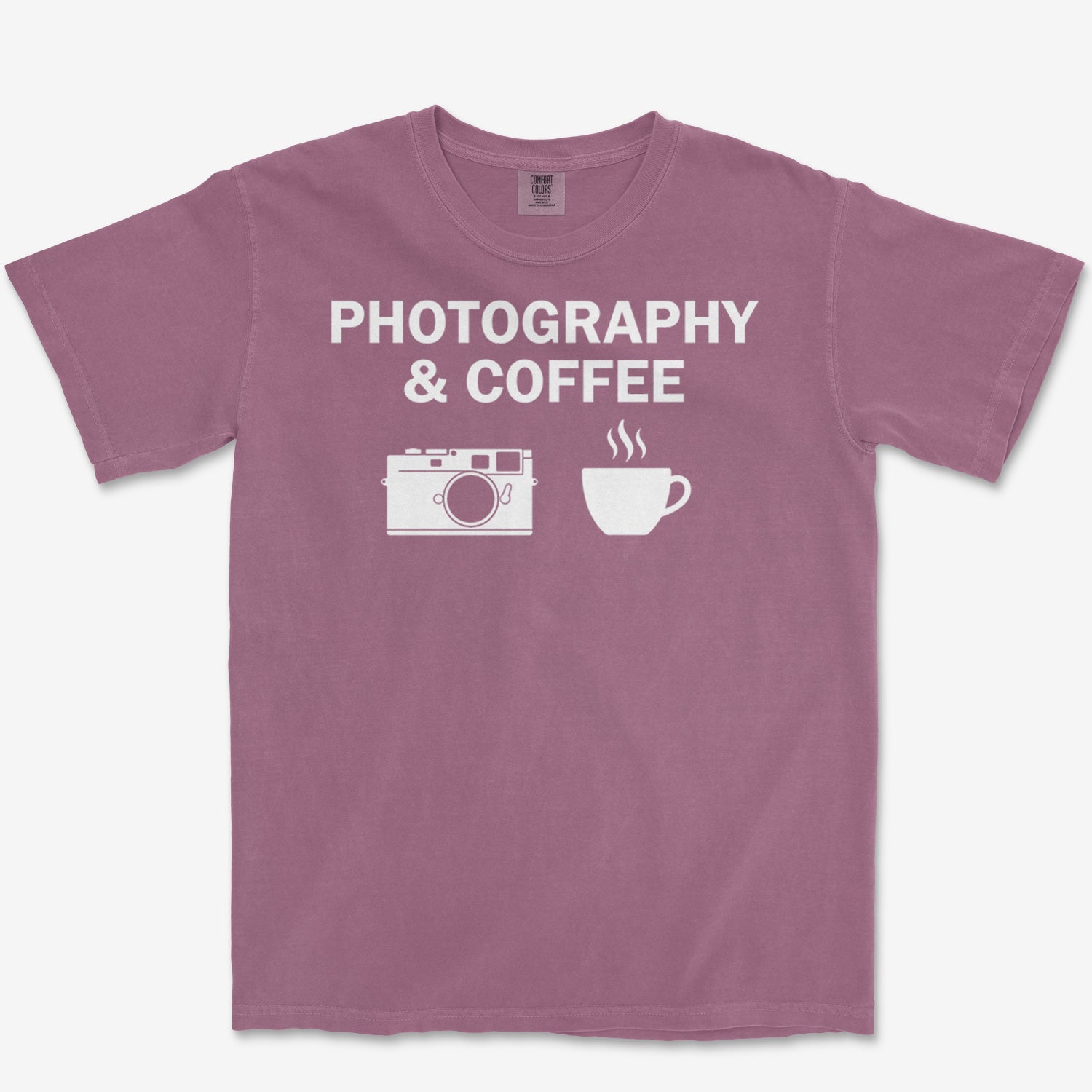 Coffee & Photography Heavyweight Tee