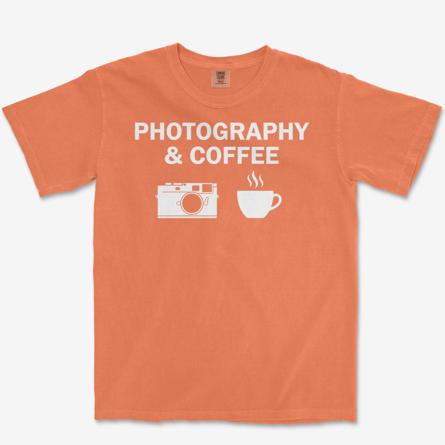 Coffee & Photography Heavyweight Tee