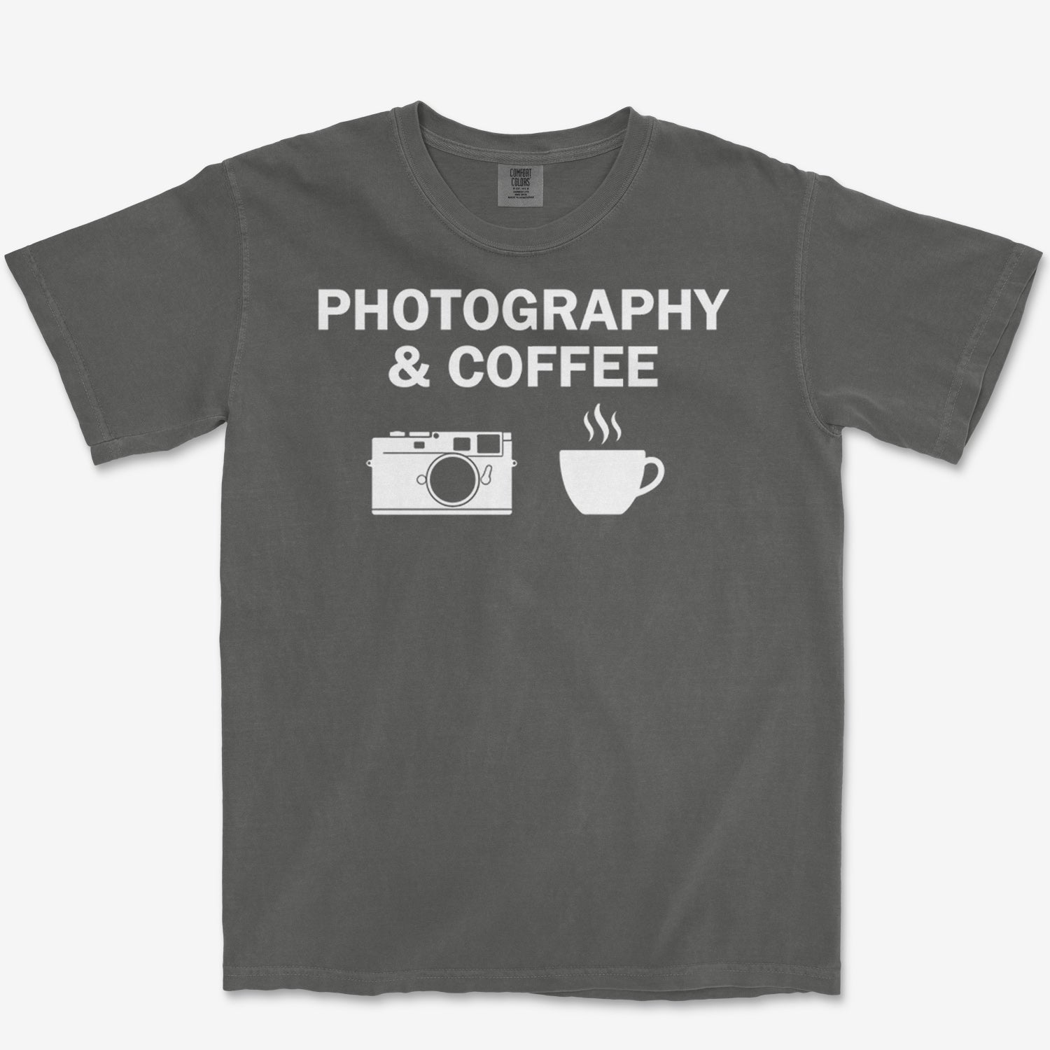 Coffee & Photography Heavyweight Tee