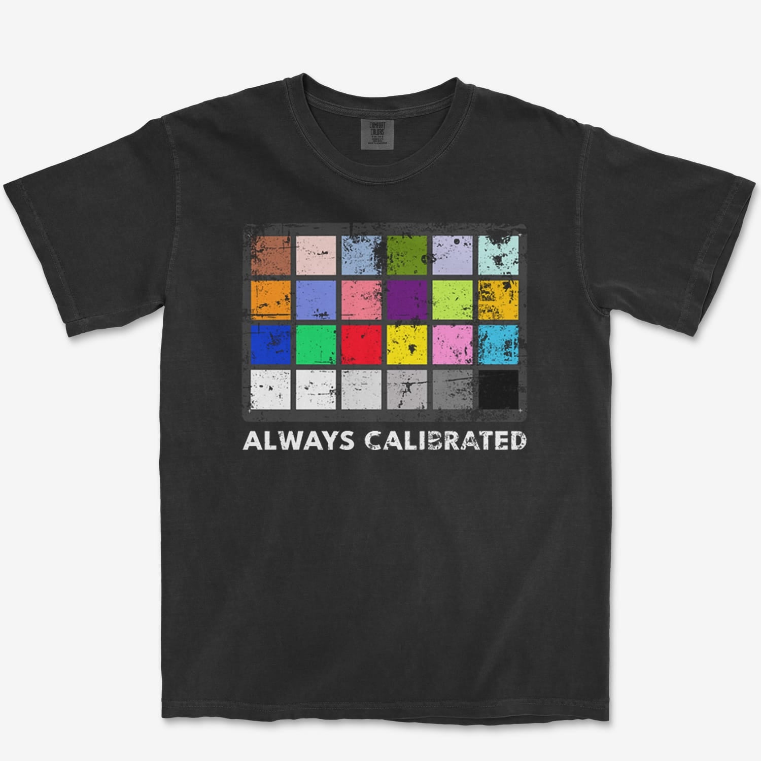 T-Shirt Black / S Color Checker Heavyweight Tee