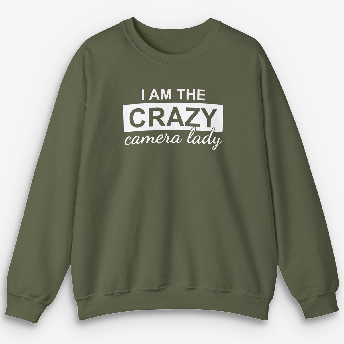 Crazy Camera Lady Sweatshirt