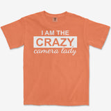 Crazy Camera Lady Heavyweight Tee