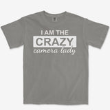 Crazy Camera Lady Heavyweight Tee