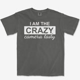 Crazy Camera Lady Heavyweight Tee