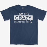 Crazy Camera Lady Heavyweight Tee