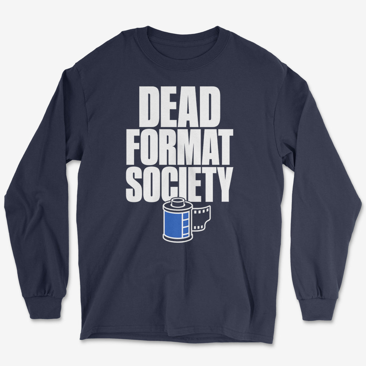 Dead Format Society Long Sleeve Tee