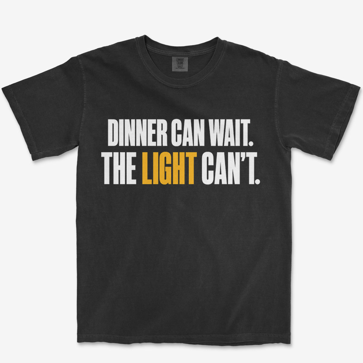 Dinner Can Wait Heavyweight Tee
