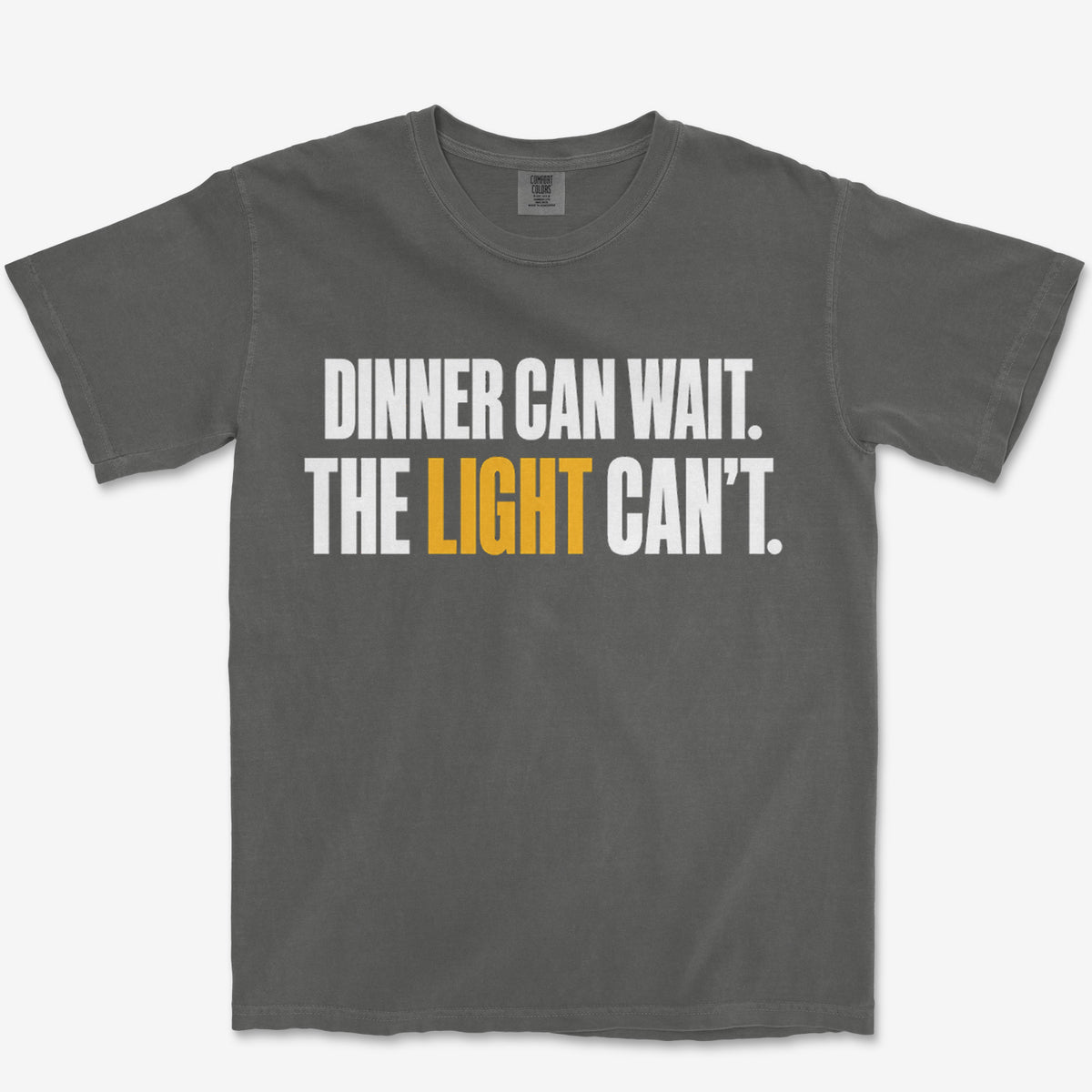 Dinner Can Wait Heavyweight Tee
