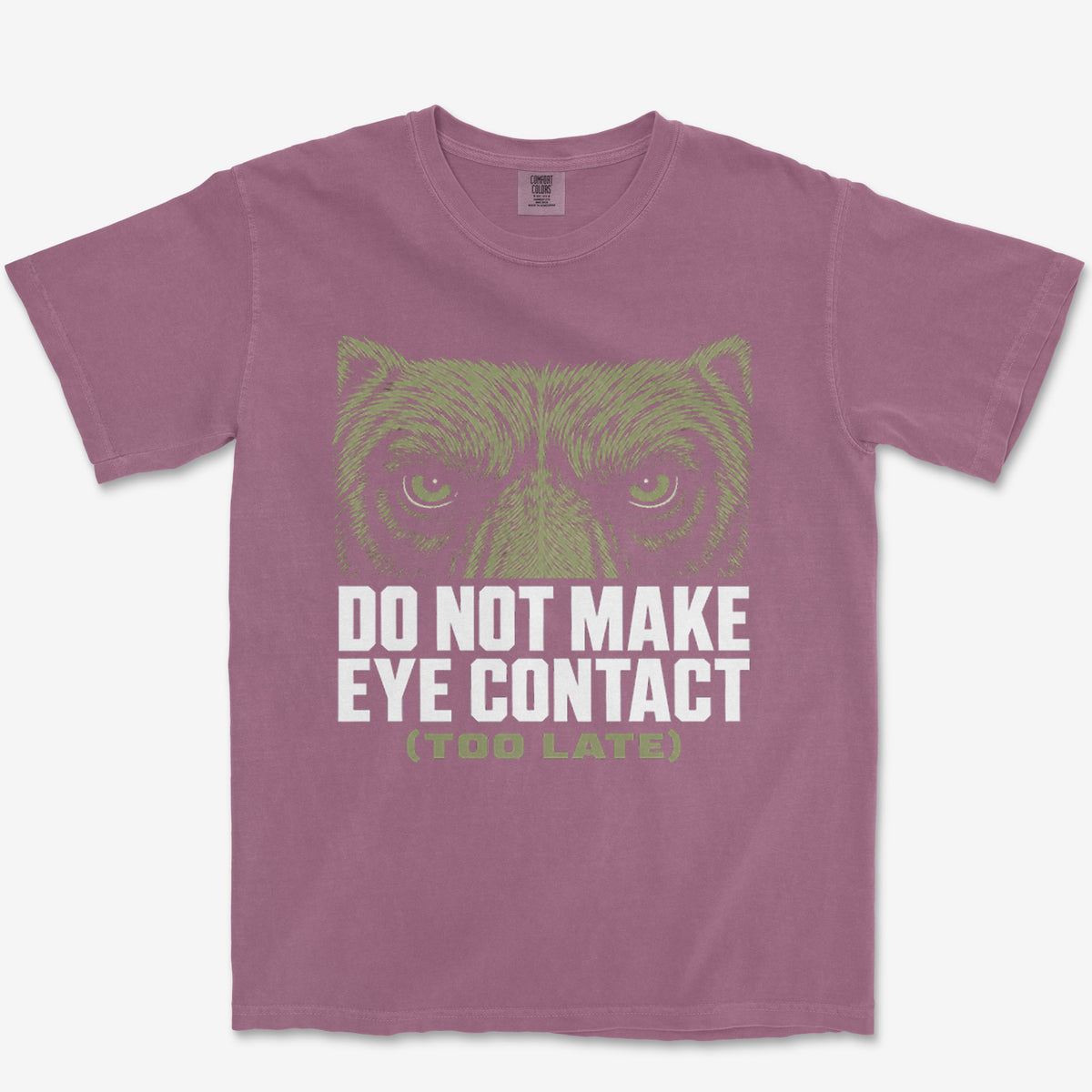 Do Not Make Eye Contact Heavyweight Tee