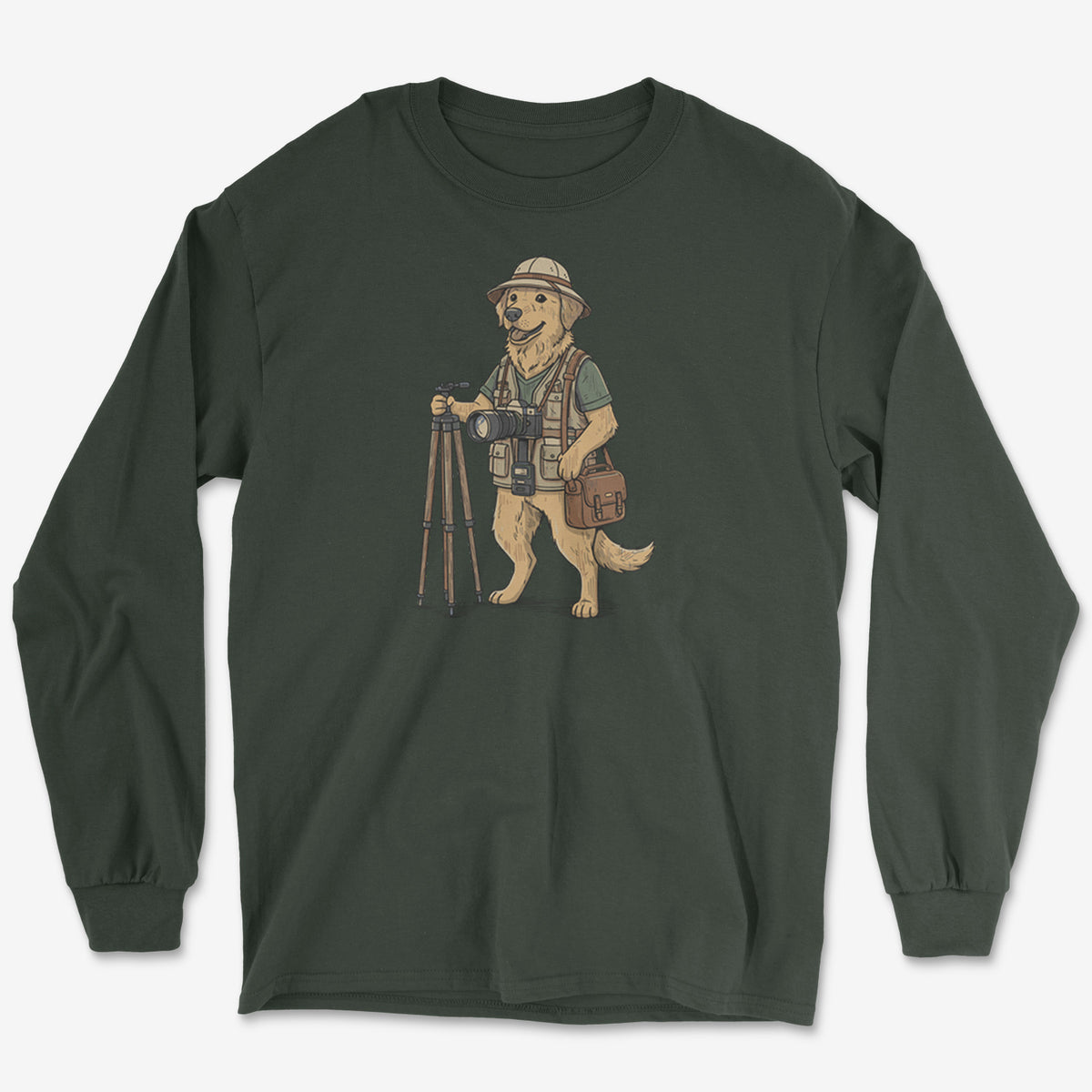 Dog Photographer Long Sleeve Tee