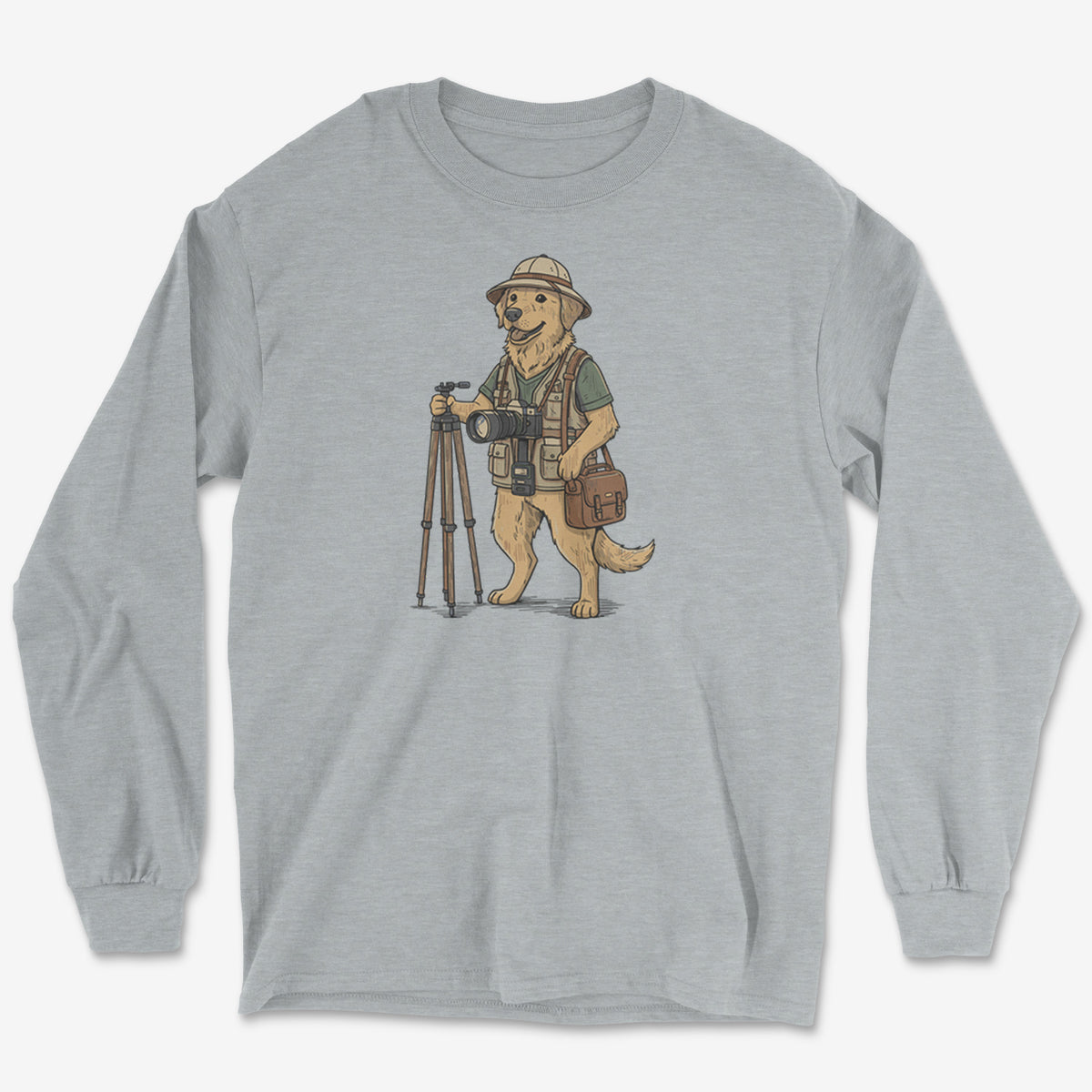 Dog Photographer Long Sleeve Tee