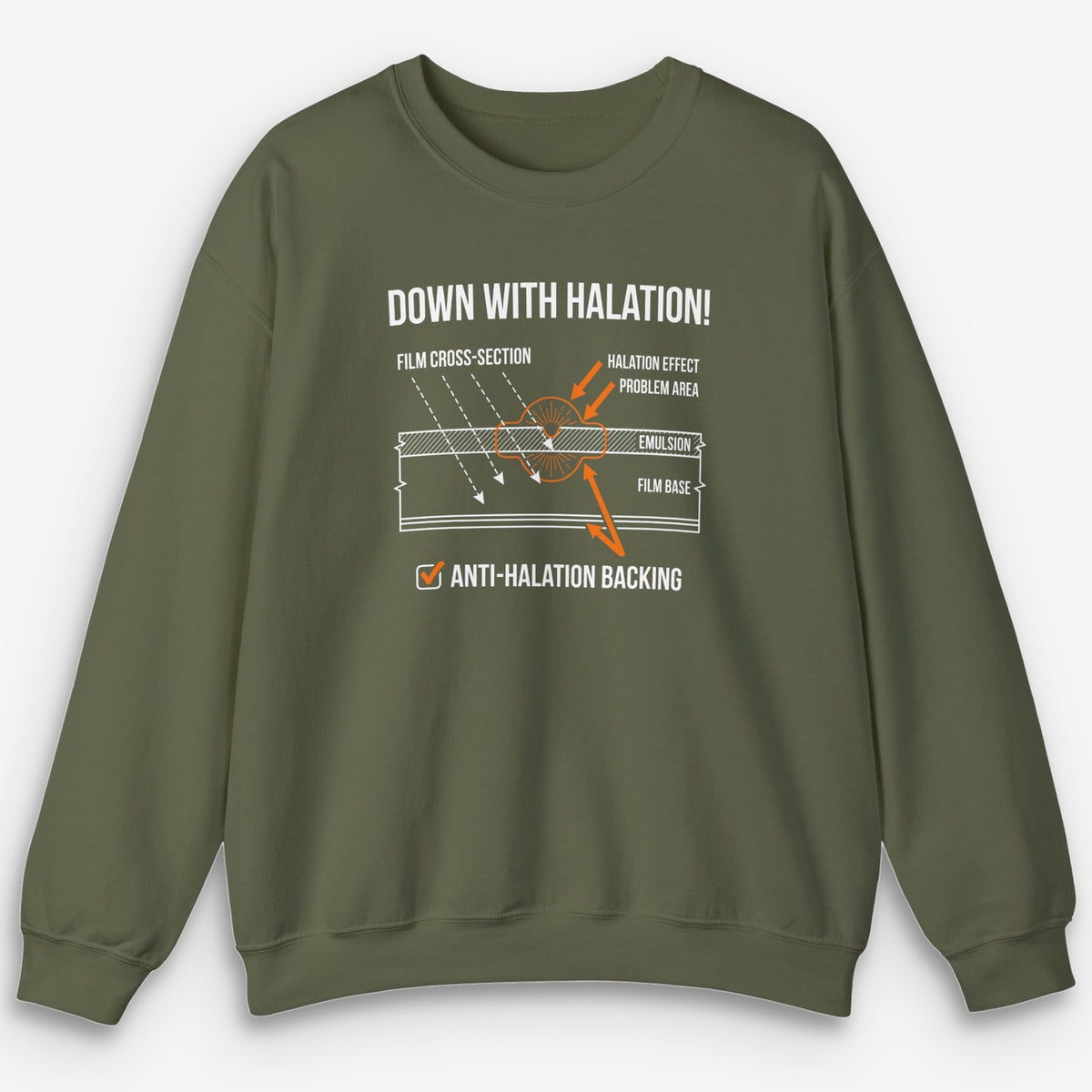 Down With Halation Sweatshirt