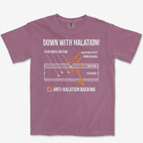 Down With Halation Heavyweight Tee