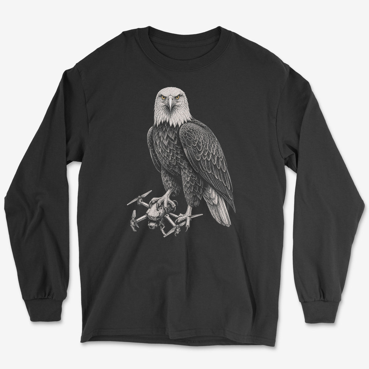 Eagle Versus Drone Long Sleeve Tee