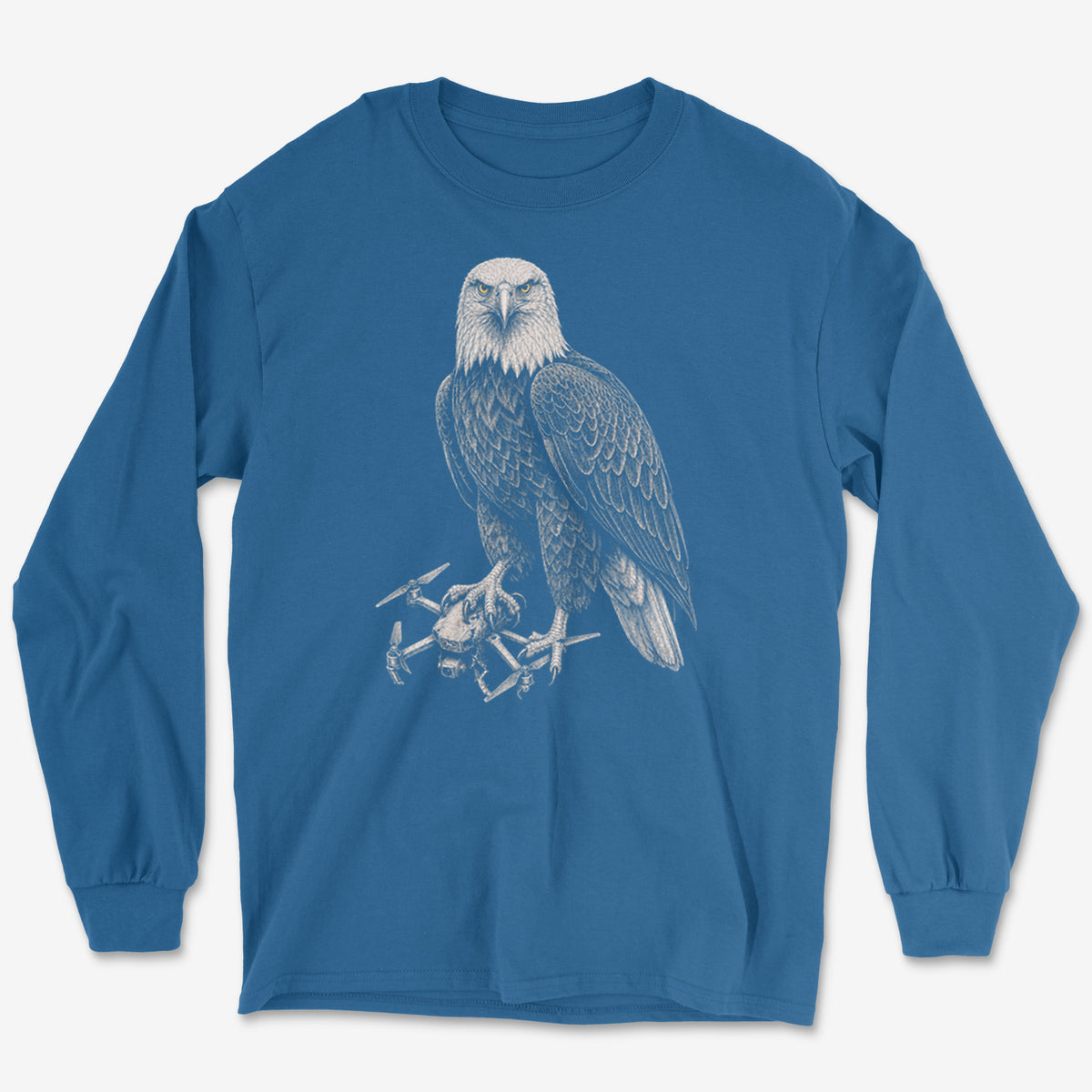 Eagle Versus Drone Long Sleeve Tee