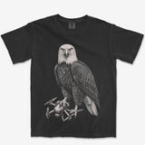 Eagle Versus Drone Heavyweight Tee