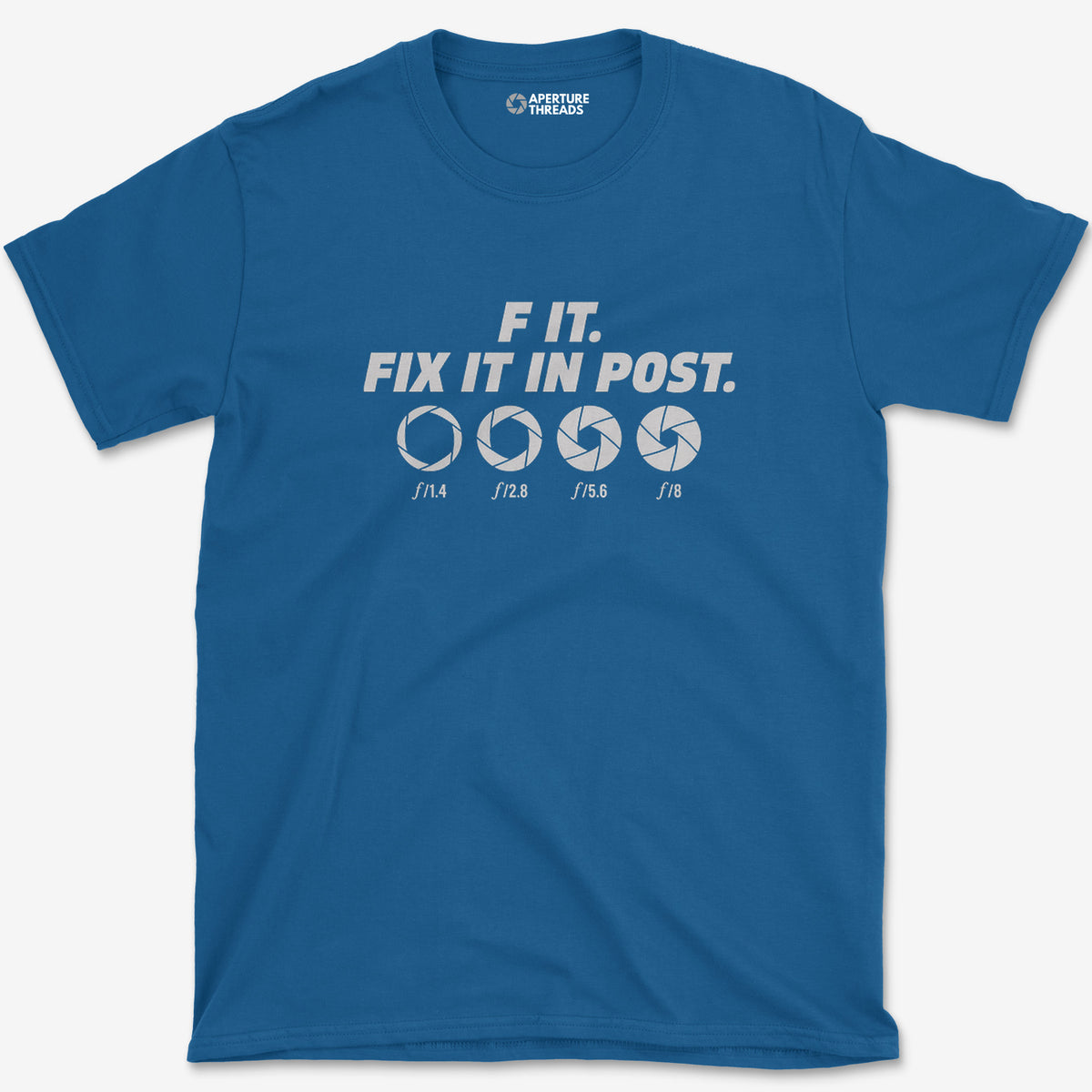Edit Will Fix It T-Shirt — royal