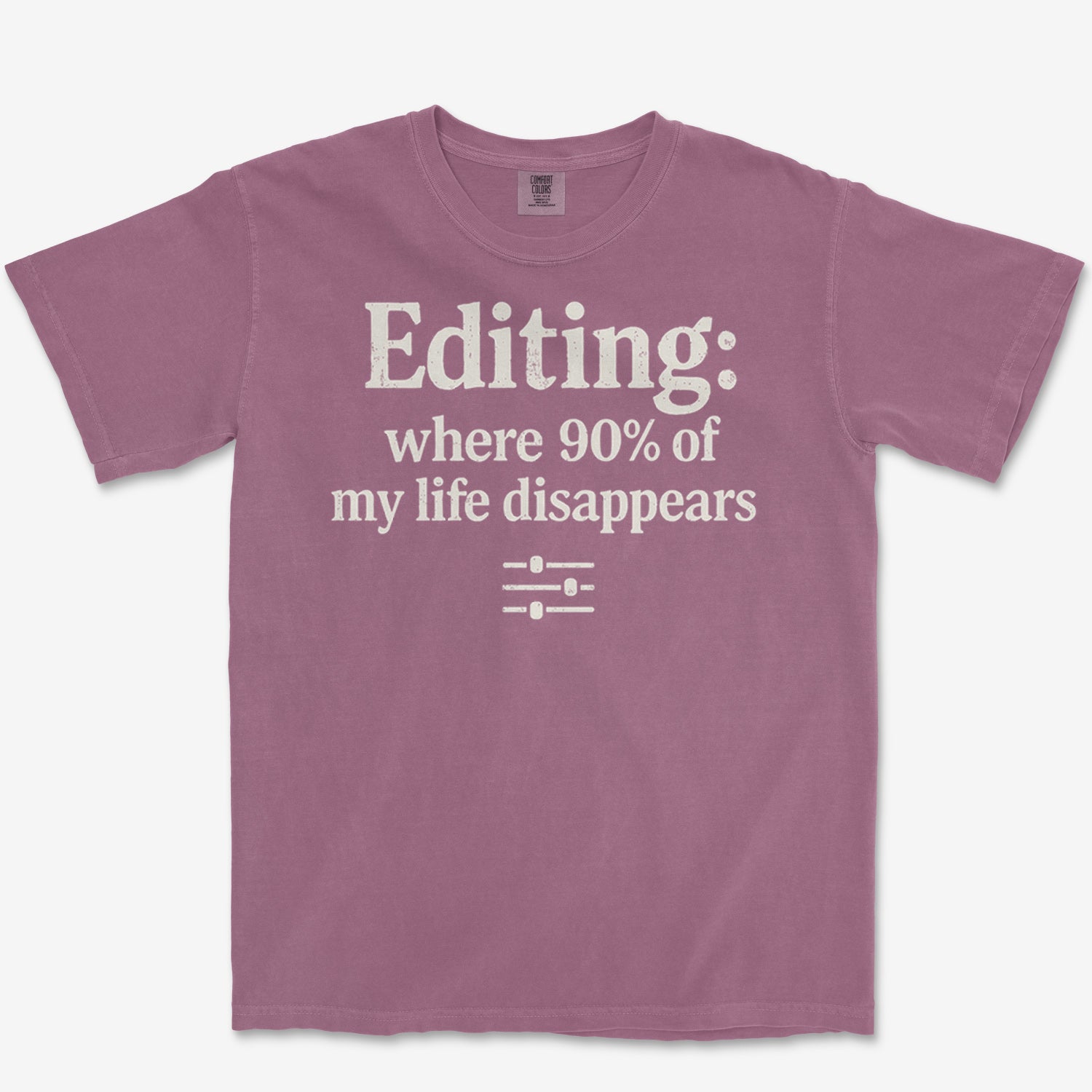 Editing Heavyweight Tee