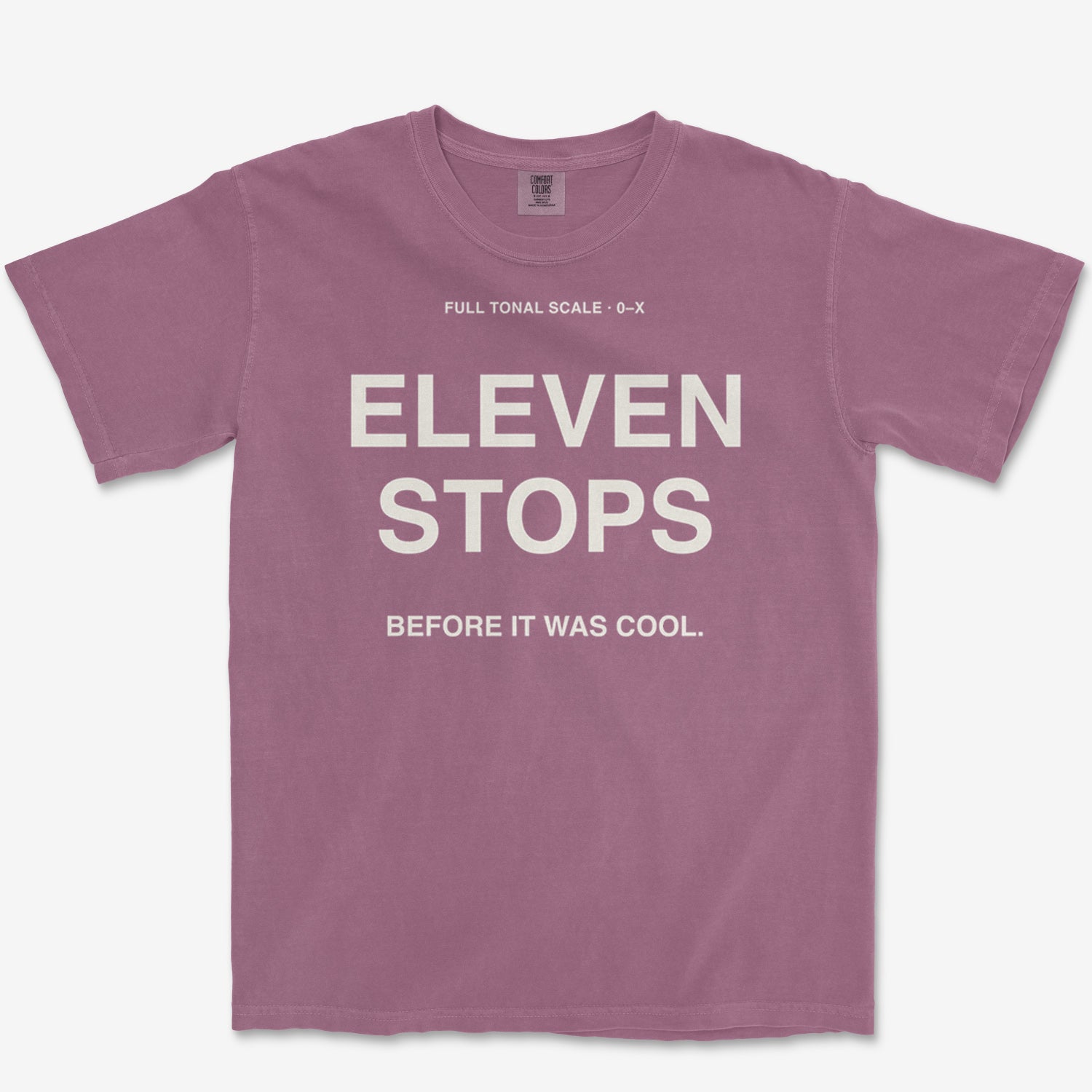 Eleven Stops Heavyweight Tee