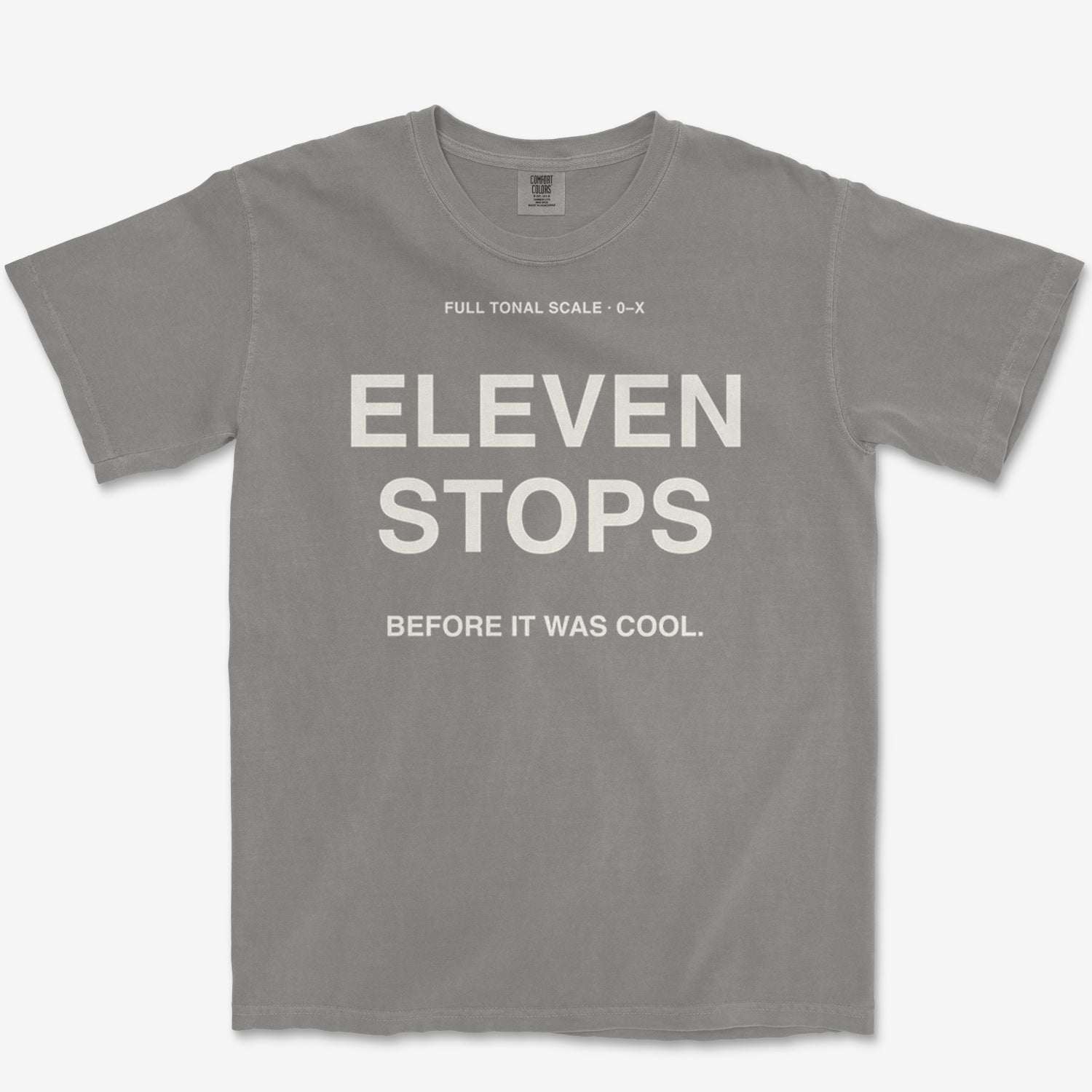 Eleven Stops Heavyweight Tee