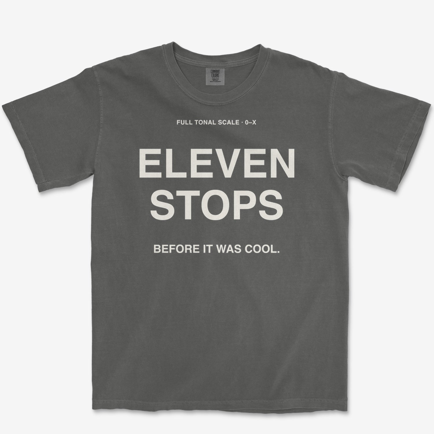 Eleven Stops Heavyweight Tee